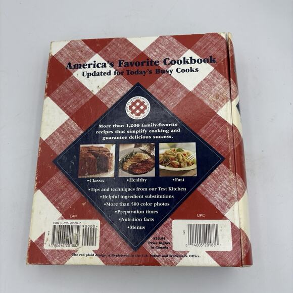 Better Homes & Gardens New Cook Book 5 Ring Binder 1996 Vintage - Picture 3 of 14